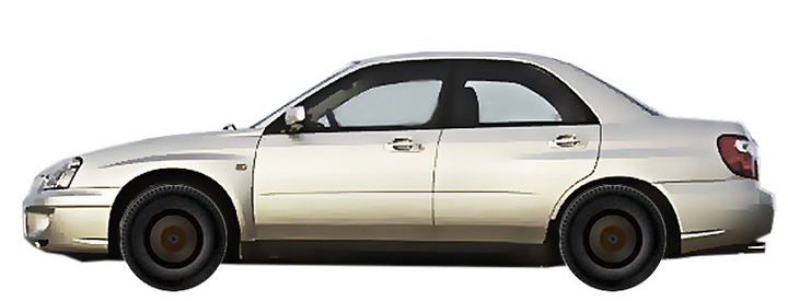 Диски на SUBARU Impreza 2.0T  AWD 2000