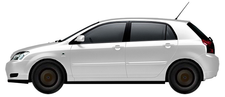 Диски на TOYOTA Corolla E12 Hatchback 5d (2002 - 2007)
