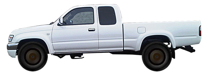 Диски на TOYOTA Hilux pickup N150 Extra cab 2d (1999 - 2003)