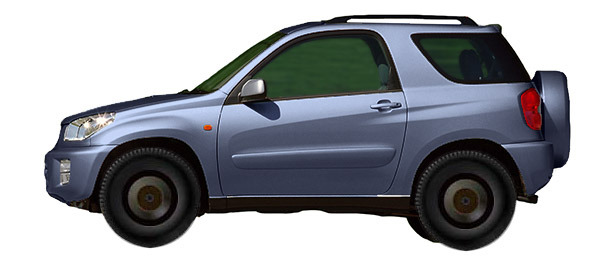 Диски на TOYOTA RAV 4 2.0 D-4D 4x4 2000
