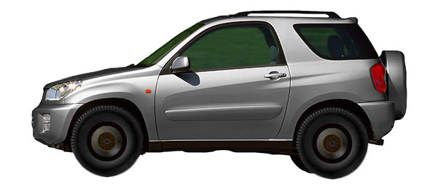 Диски на TOYOTA RAV 4 2.0 D-4D 4x4 2000