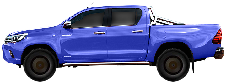 Диски на TOYOTA Hilux pickup 2.4D 2015