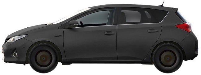 Диски на TOYOTA Auris 1.4 D-4D 2012