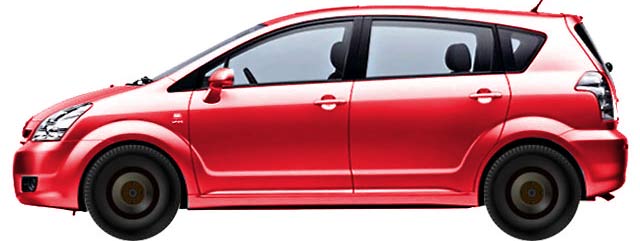 Диски на TOYOTA Corolla Verso 2.2 D-4D 2004