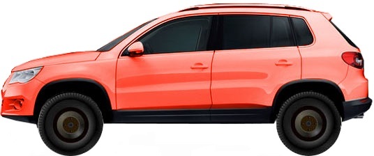 Диски на VOLKSWAGEN Tiguan 1.4 TSI 2007