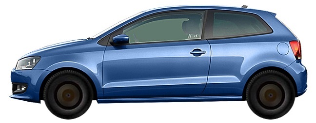 Диски на VOLKSWAGEN Polo GTI 1.4 TSI 2009