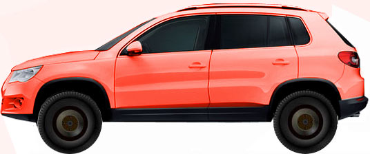 Диски на VOLKSWAGEN Tiguan 1.4 TSI 4MOTION 2007