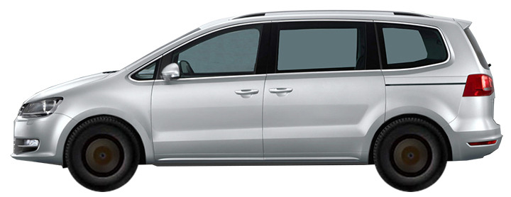 Диски на VOLKSWAGEN Sharan 2.0 TSI 2010
