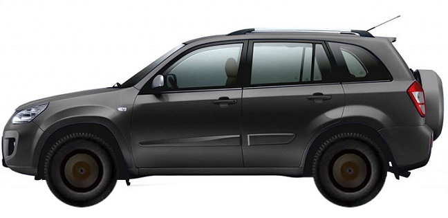 Диски на VORTEX (TagAZ) Tingo SUV (2011 - 2014)